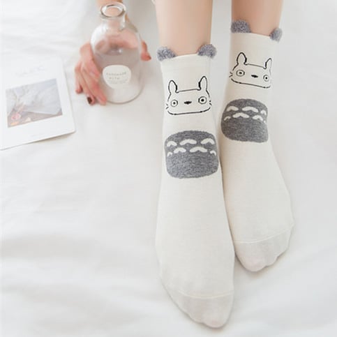 Прекрасні набори шкарпеток за мотивами аніме Хаяо Міядзакі «Мій сусід Тоторо» — фото 3